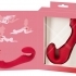 You2Toys Triple3Teaser - rechargeable, radio, clip-on vibrator (red)
