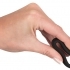 You2Toys Black Velvet Cock Ring - krúžok na penis (3,2cm) čierny