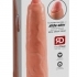 King Cock 9 Predkožkátor - realistické dildo (23 cm) - tělová barva
