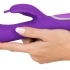 SMILE Rotating Turbo - nabíjecí vibrátor s rotační hlavicí a stimulátorem klitorisu (fialový)
