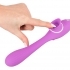 You2Toys - 2-Function Vibe - nabíjecí, ohebný vibrátor na klitoris a vagínu (růžový)